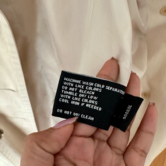 London Fog Double Breasted Trench - Picture 9 of 10